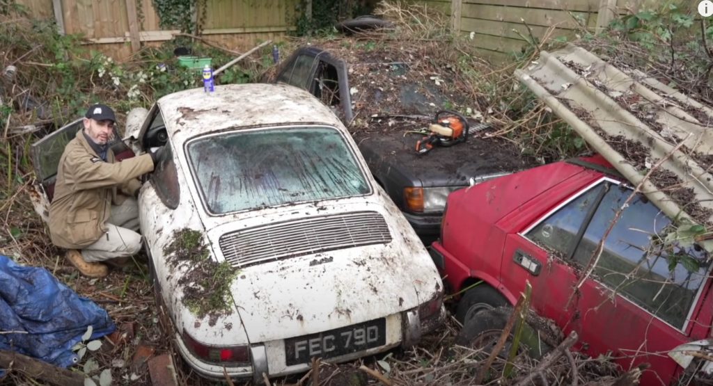 It’s Cars Vs Plants With This Secret Garden Of Abandoned Classic Cars