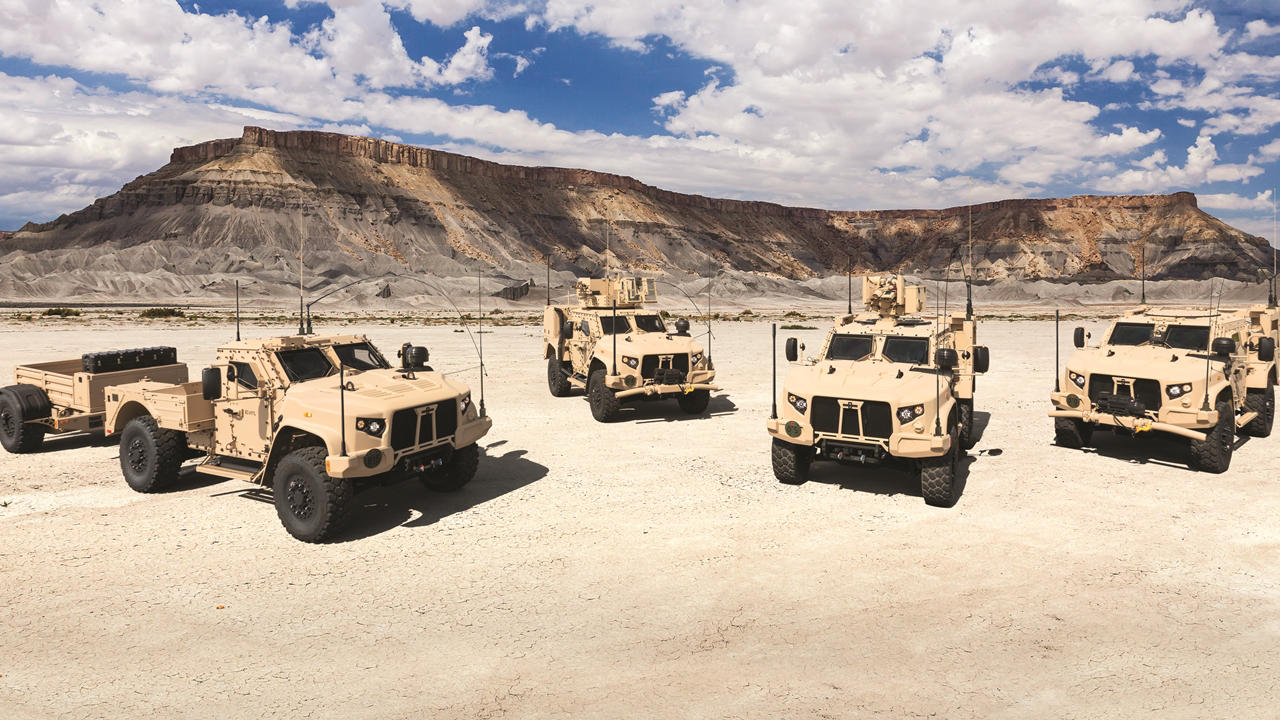 Oshkosh Defence JLTV US Army Desert