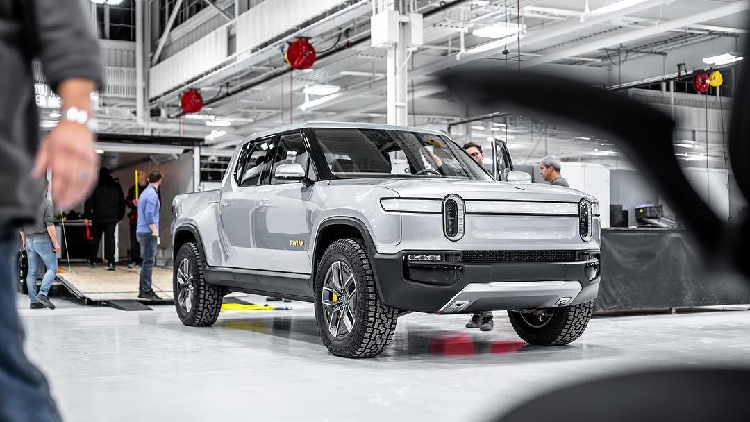 Rivian R1T Truck with Ford